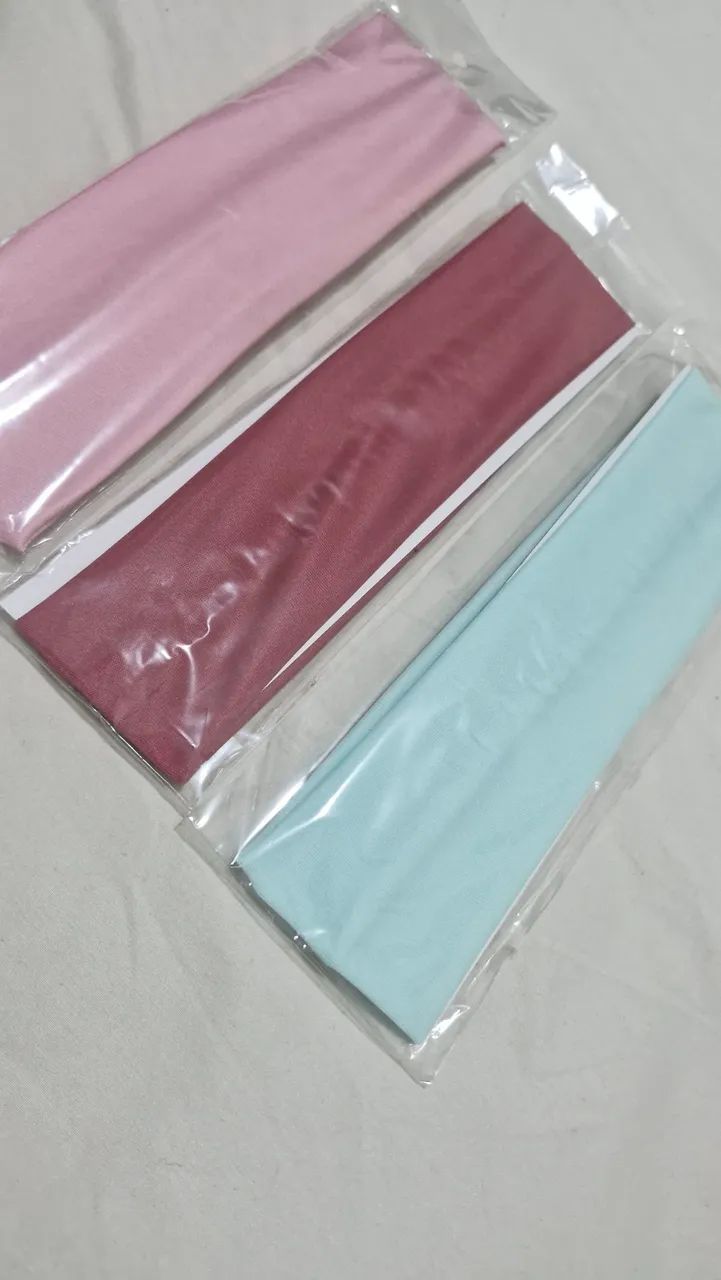 Trio de faixa para cabelo - Foto 2