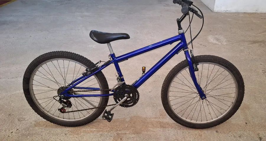 Bicicleta infantil - cor zul - Foto 2