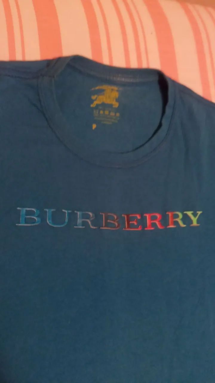 Camisa BURBERRY - Azul P - Foto 3