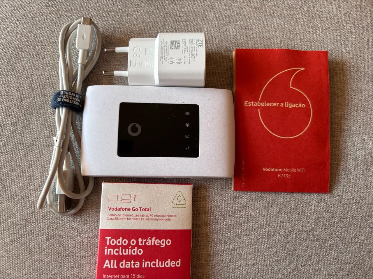 Roteador móvel Hotspot 4G R219Z Vodafone 