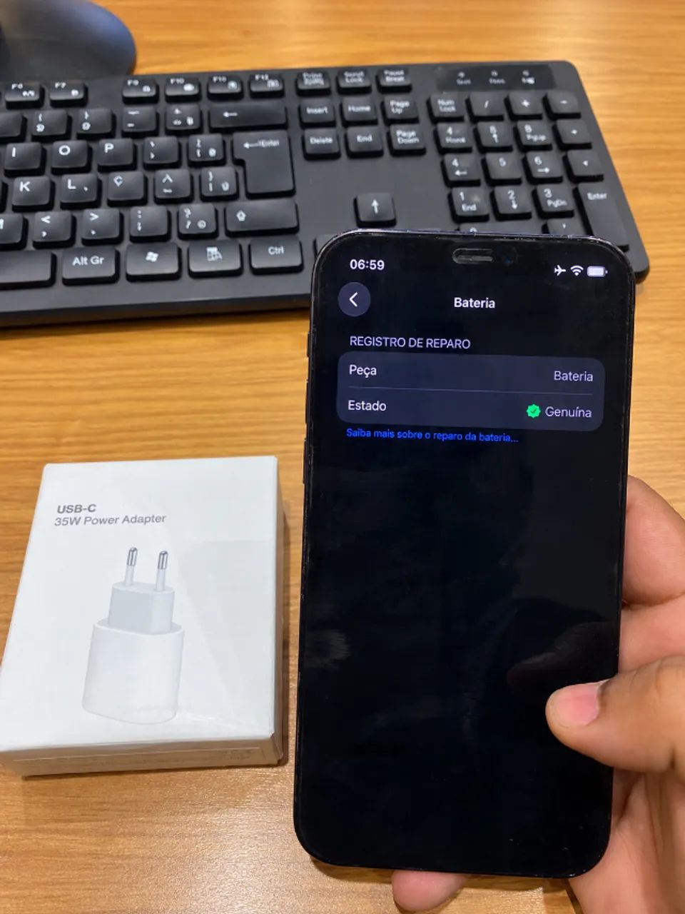 iPhone 12 Pro Azul Pacífico (128gb) - Ótimo Estado - Foto 3