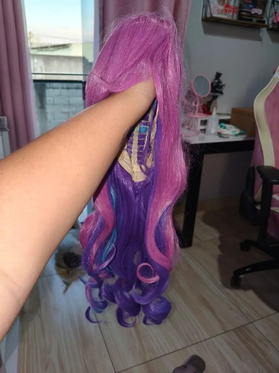 Peruca Ahri Spirit Blossom Cosplay - Foto 5