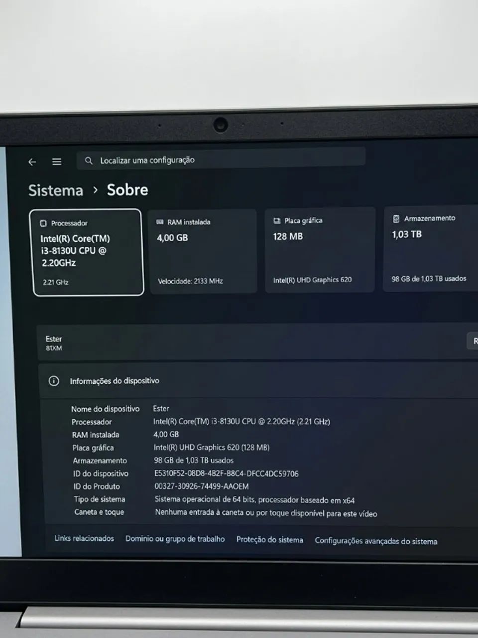 ?Notebook Lenovo Ideapad SSD 1TB + Brinde - Foto 3