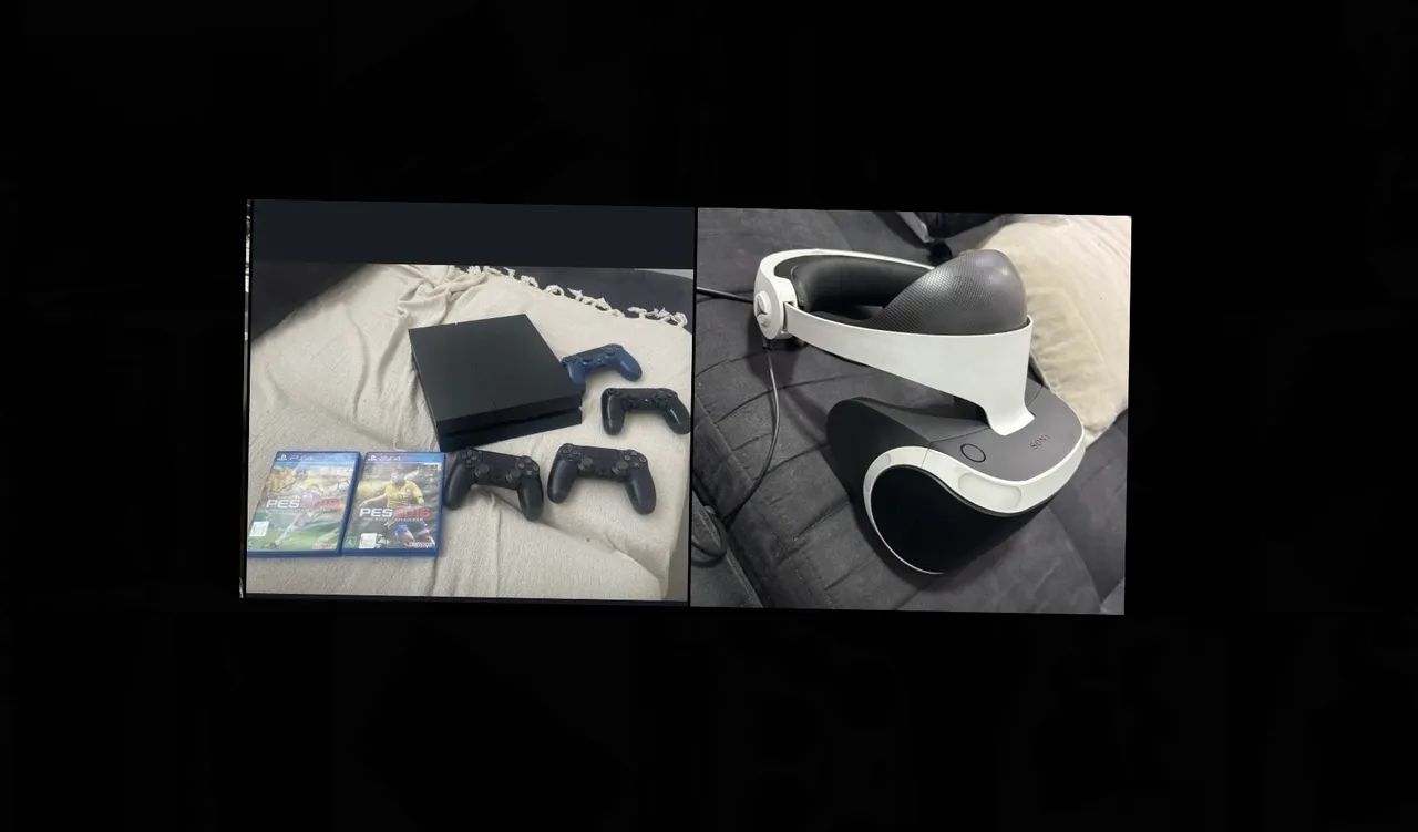 PlayStation 4 + óculos PlayStation VR