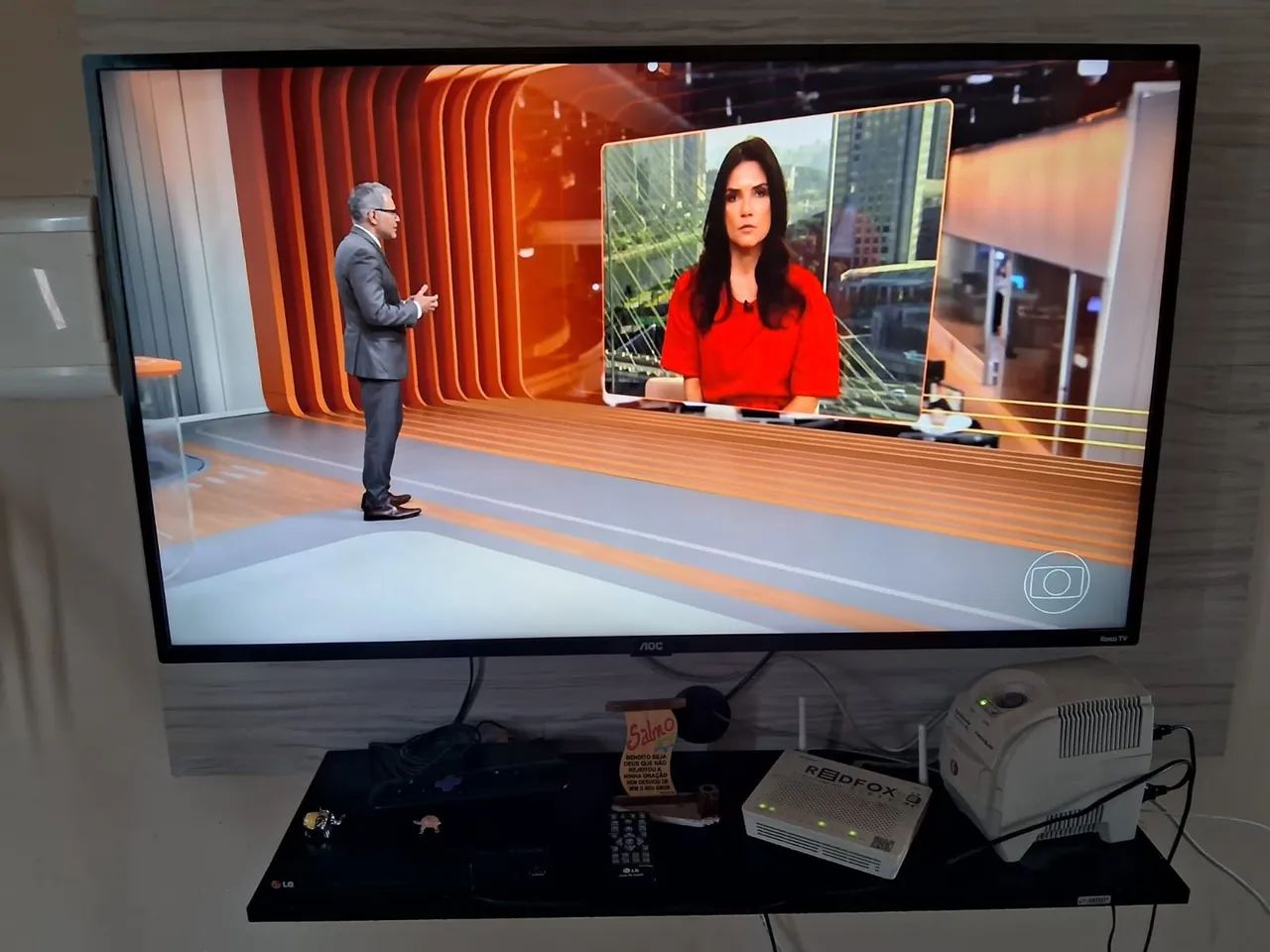 TV AOC 43 polegadas ,com painel  - Foto 2