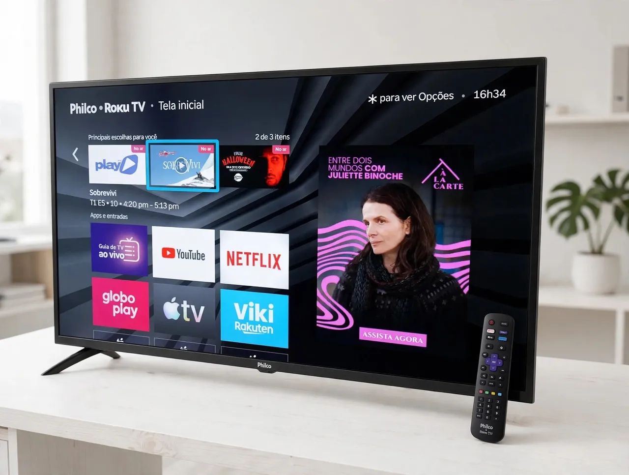 Smart tv de 43 polegadas nova - Foto 5