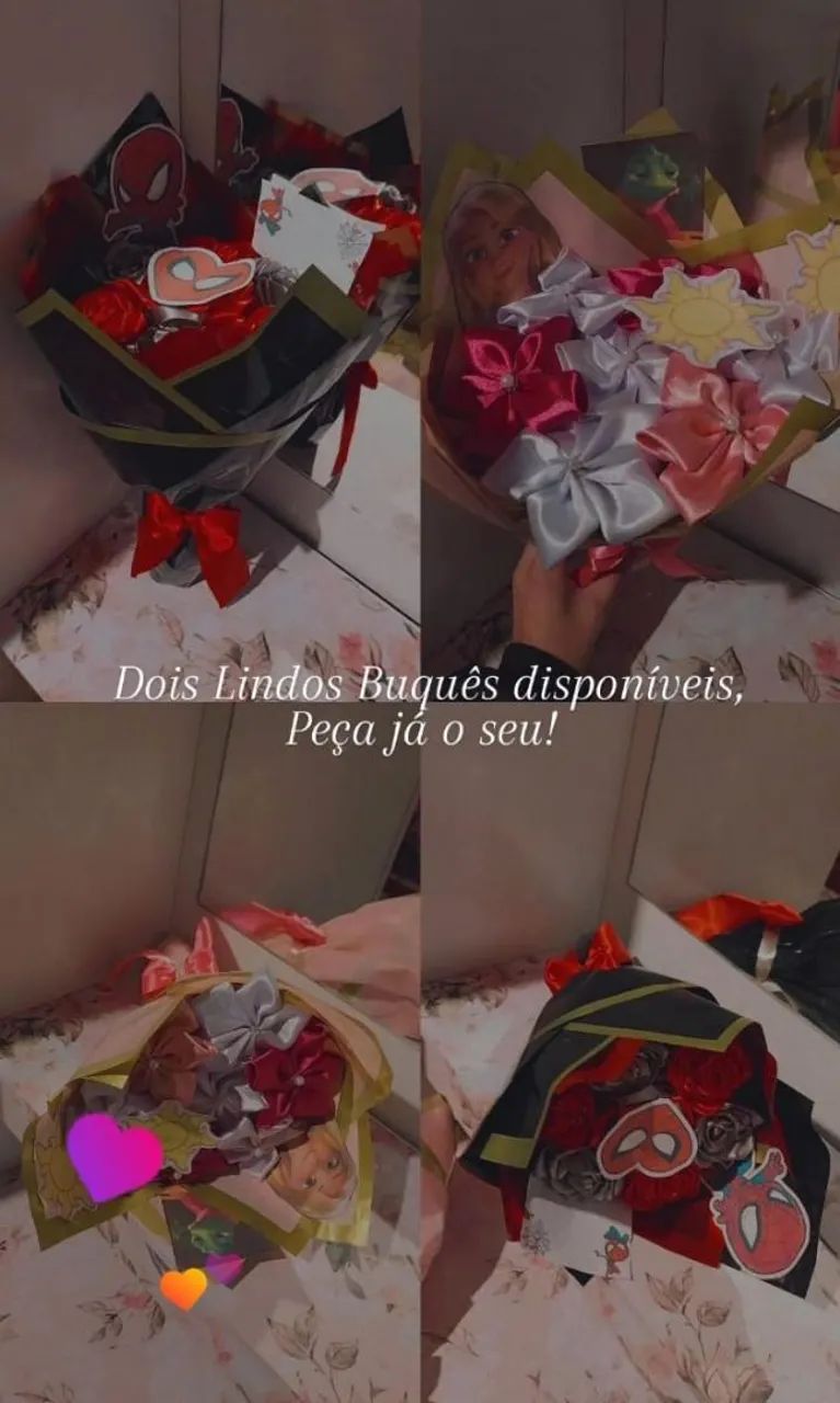 Flores e Buques de Cetim - Foto 4