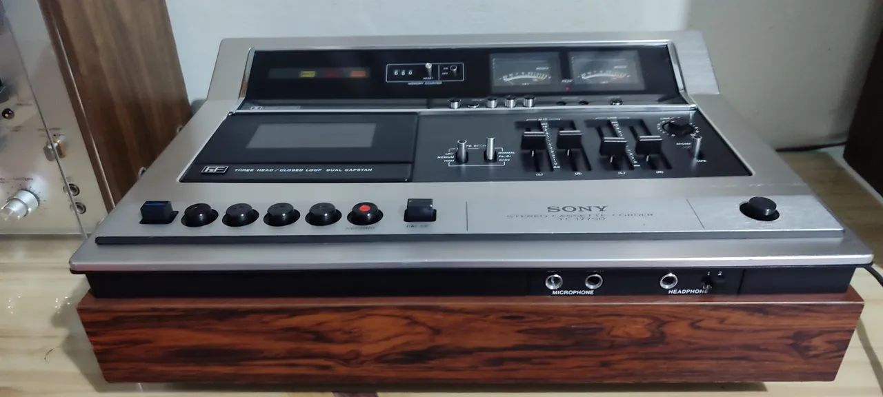 Toca fitas tape deck Sony tc 177 sd