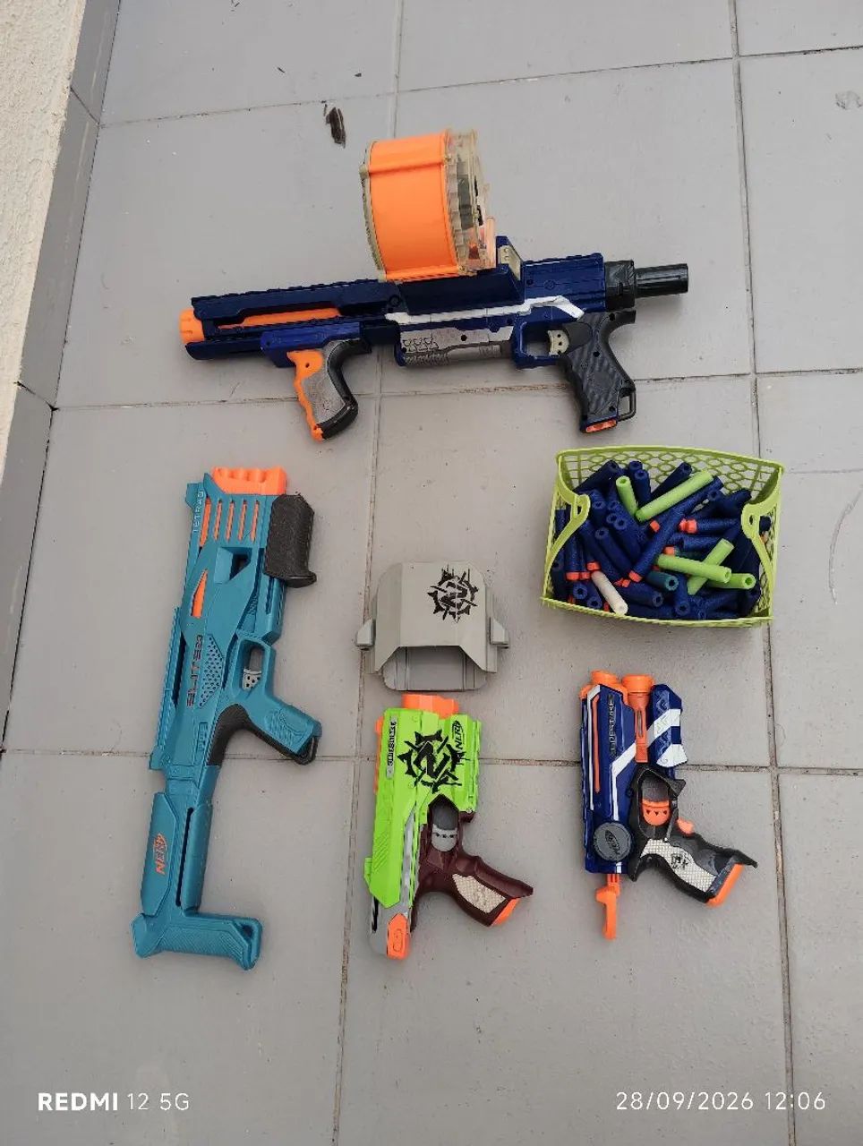 Nerf usadas 
