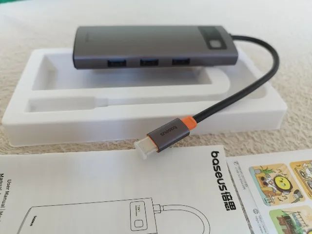 Hub Baseus USB-C 7x1 60 Hz - Foto 5