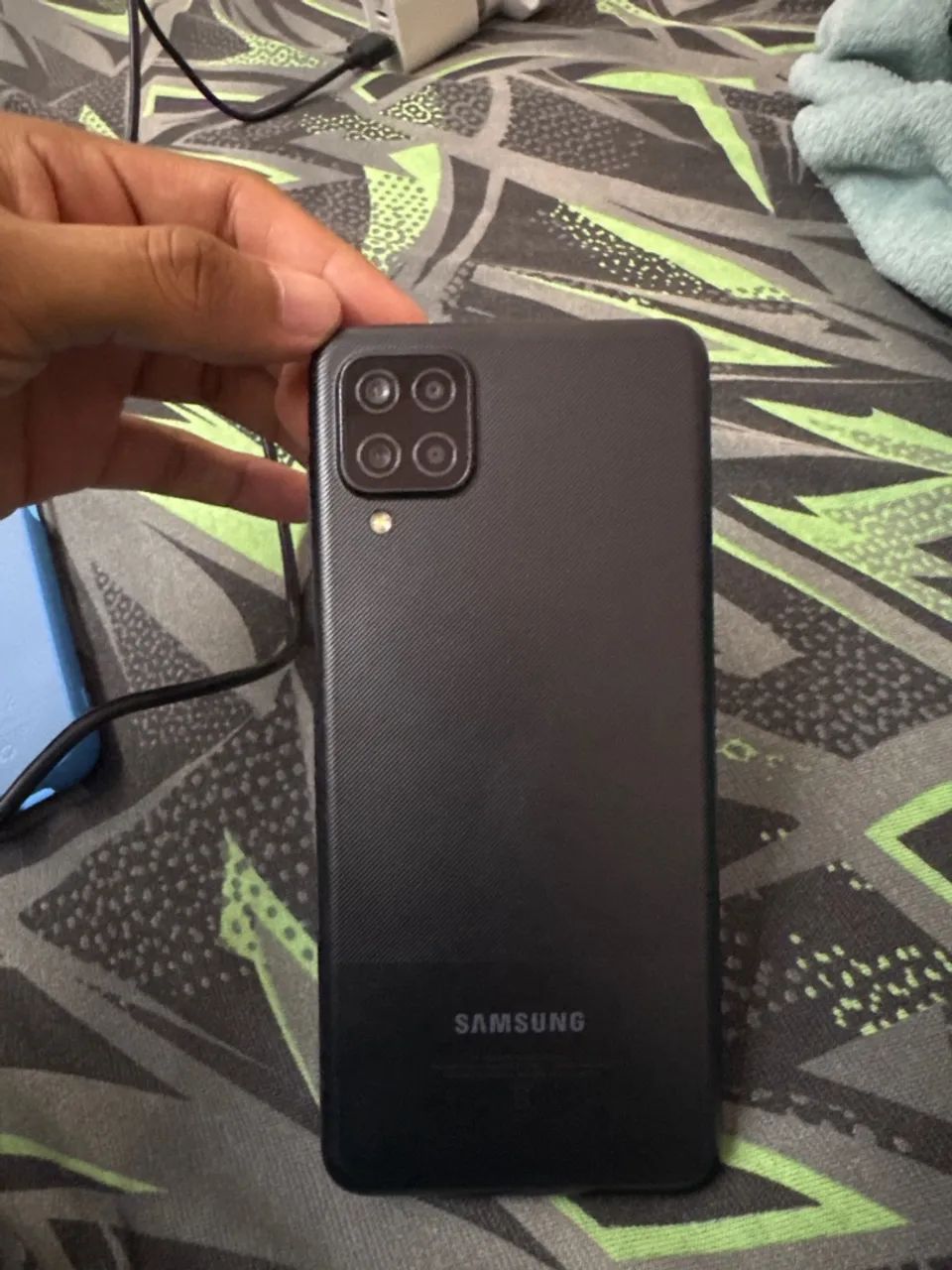 Vendo Samsung A12, 64gb, Preto.  - Foto 3