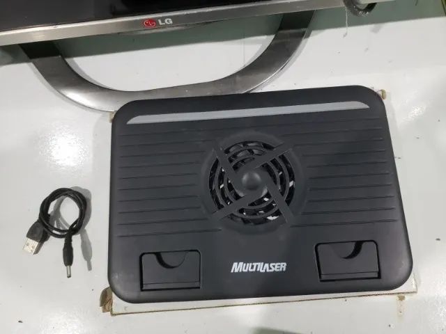 Base Cooler Stand Multilaser (modelo AC114) para notebooks e netbooks  - Foto 2