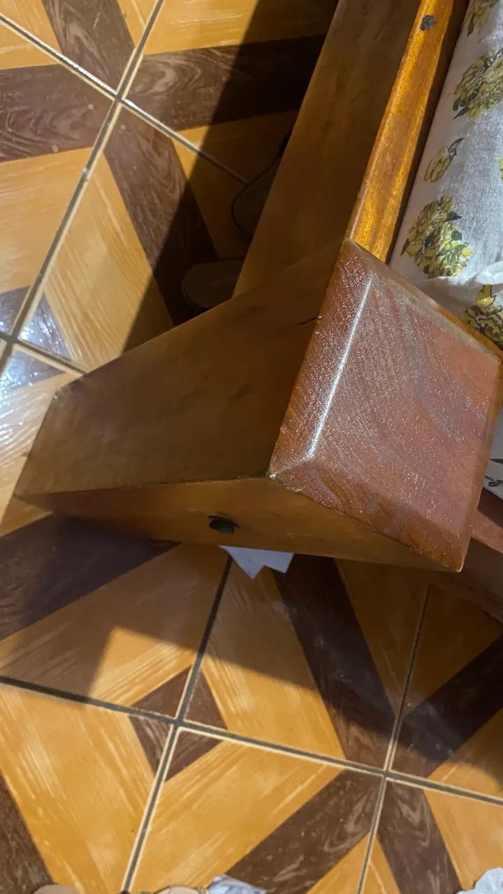 Cama de casal de madeira - Foto 3