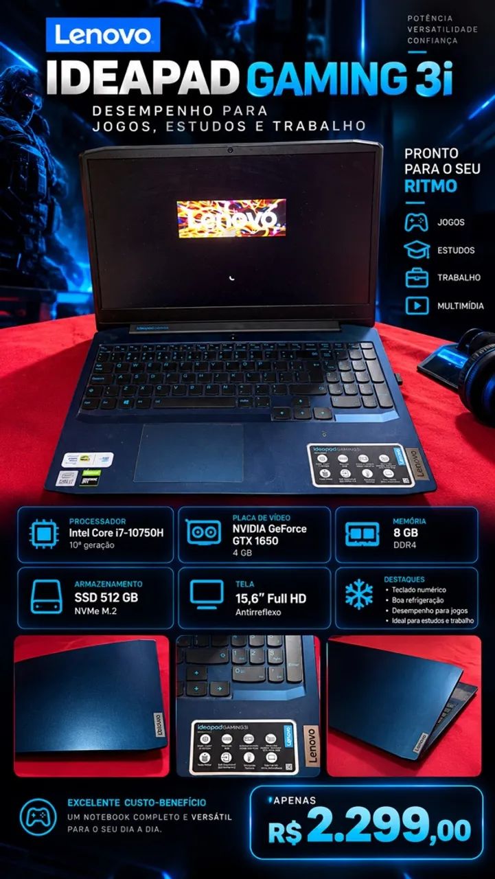 Lenovo IdeaPad Gaming 3i - Foto 4