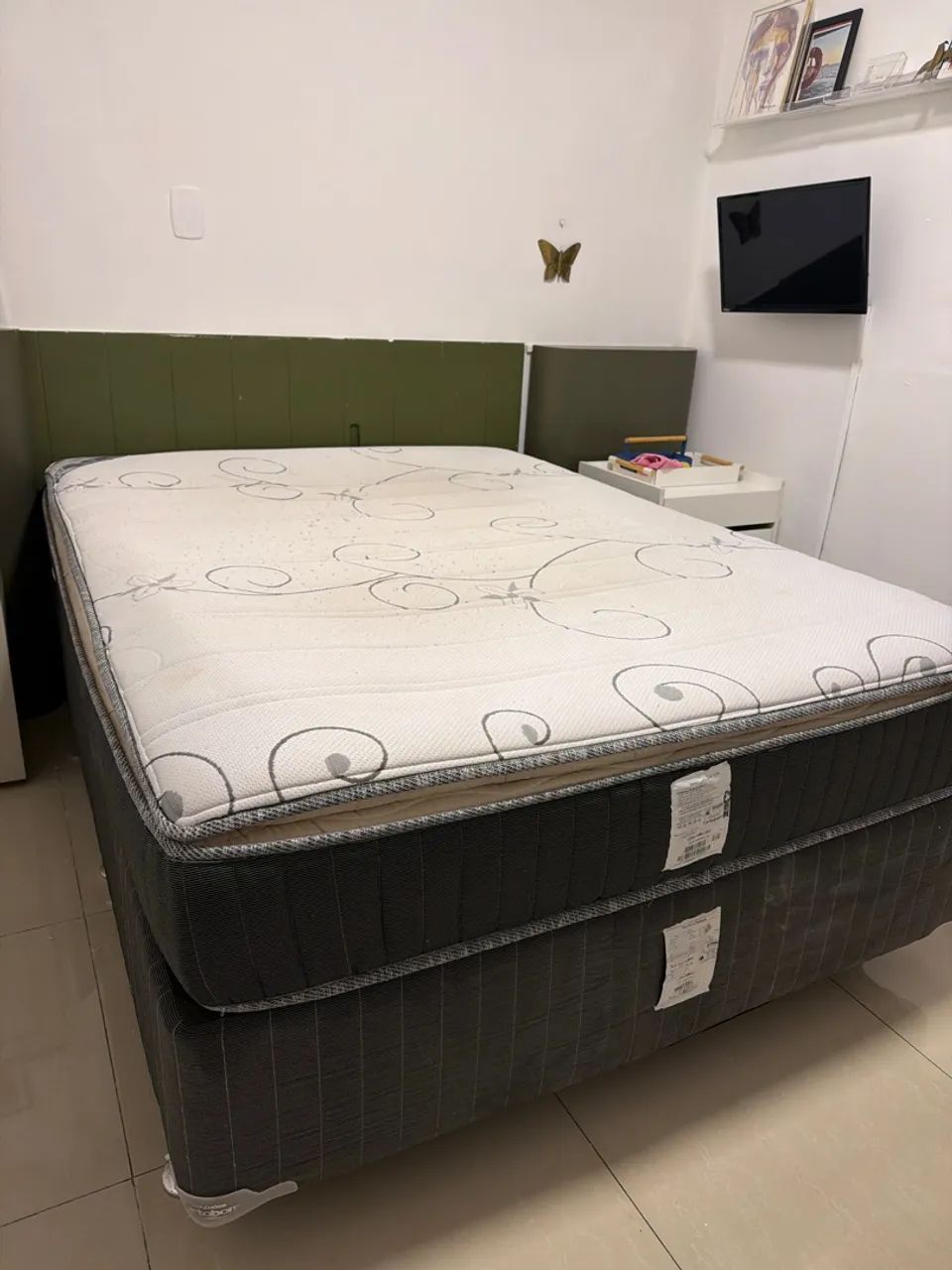 Cama box com colchão  - Foto 2