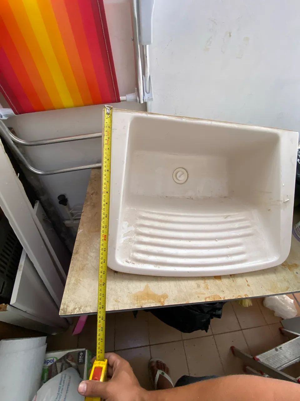 Tanque de lavar roupas 
