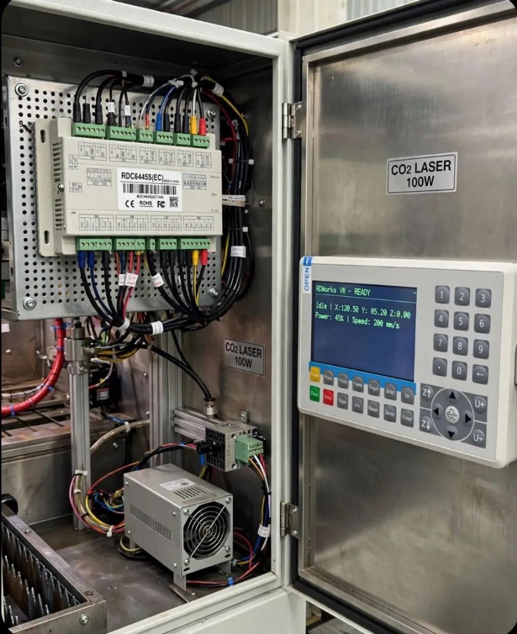 Kit controladora maquina laser co2 Ruida RDC6445S - Foto 2