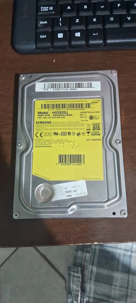 HD SAMSUNG 320GB (usado)