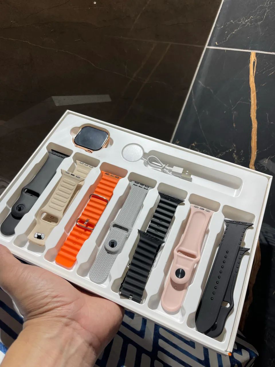 Smartwatch Z11 - 7 Pulseiras  - Foto 2