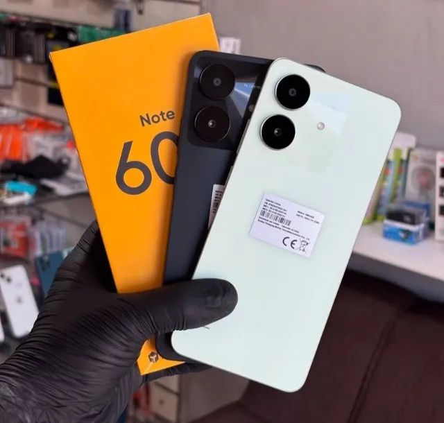 Realme Note 60X 4G  128/4GB RAM  Preto Verde GLOBAL