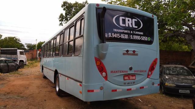 Onibus Volkswagen induscar apache u, cor azul, ano fab/mod 2005, 42 lugares, 206 cv - Foto 3
