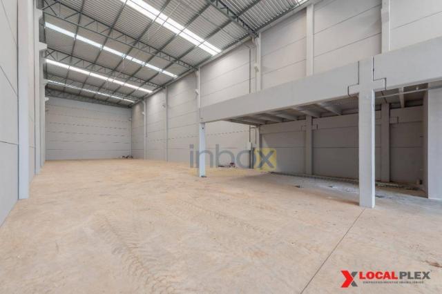 Inbox aluga e vende: excelentes pavilhões novos de 607 m² e 1.856 m², bem localizados, com - Foto 2
