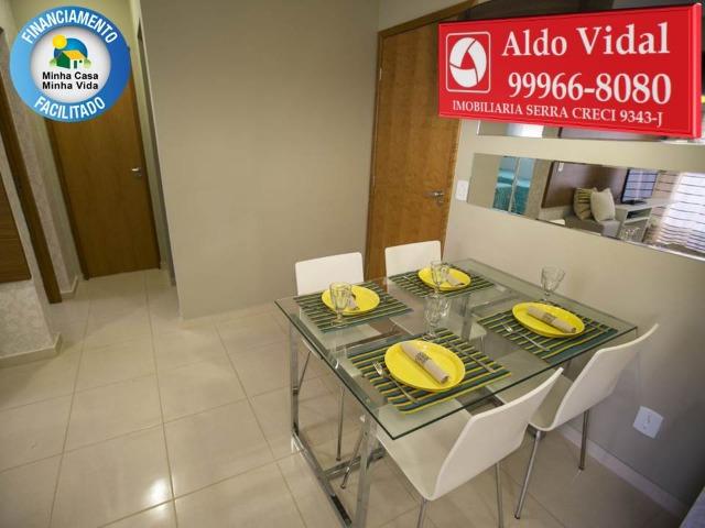 ARV100- Seu A.P.Ê Novo pronto para mora, 2Q C/Varanda no-Via-Sol-Morada Laranjeiras - Foto 3