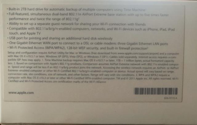 Airport Time Capsule 2 T Modelo A1409 - Foto 3