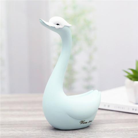 Cofres Decorativo Cisne em Cerâmica (Duas Peças) - Foto 2