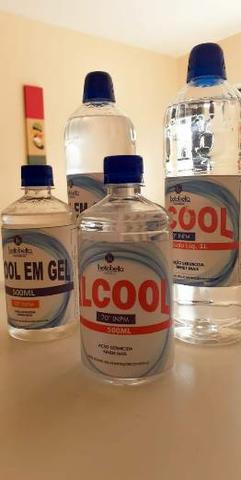 Álcool 70 líquido e gel