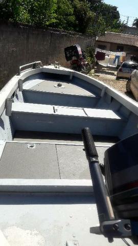 Barco de aluminio 5 metros - Foto 2