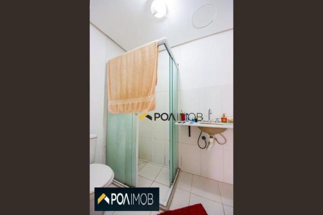 Apartamento com 2 dormitórios para alugar, 54 m² por R$ 1.800,00/mês - Protásio Alves - Po - Foto 17