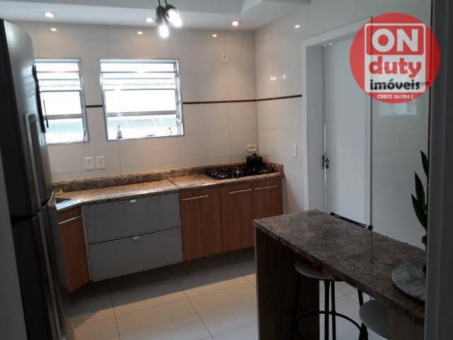 Apartamento com 3 dormitórios à venda, 120 m² por R$ 630.000 - Aparecida - Santos/SP - Foto 5