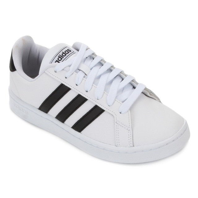 tenis adidas couro