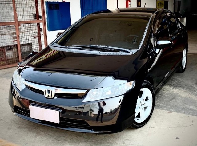 HONDA CIVIC LXS 1.8 2008 FLEX AUTOMÁTICO