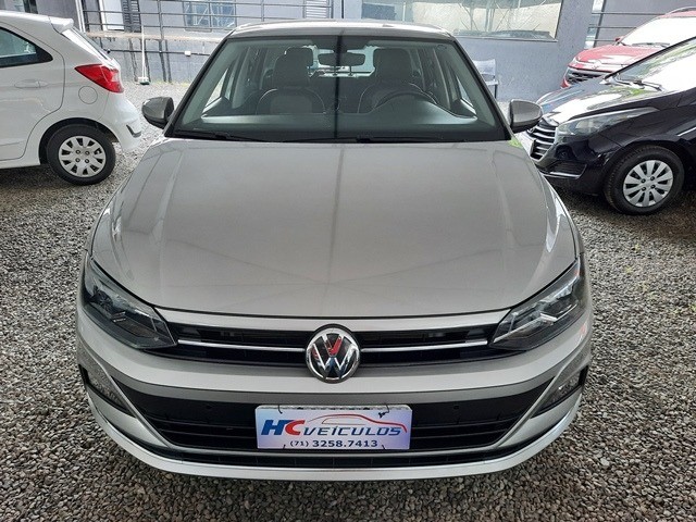 POLO HIGHLINE 1.0 TURBO AUTOMATICO FLEX ANO 2018/2019 COR PRATA  TOP 