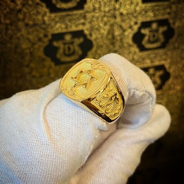 Anel em Ouro 18K 22 gramas - Foto 2