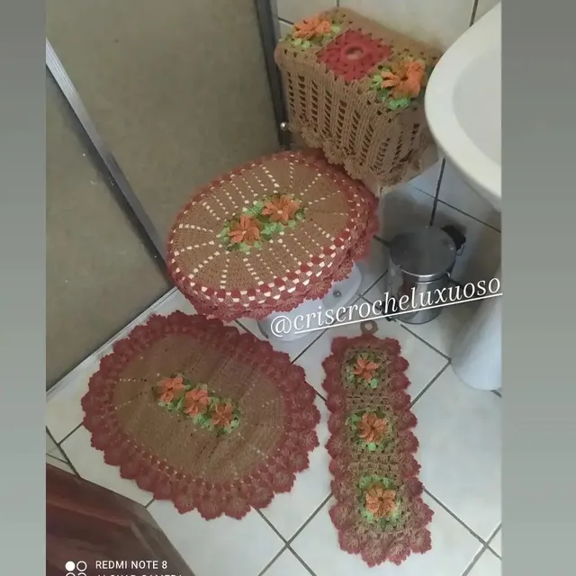 Jogo de cozinha croche  +76 anúncios na OLX Brasil