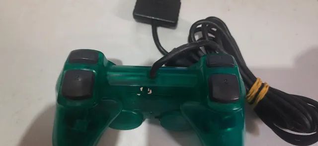 Controle Ps2 Esmerald Green  - Foto 3