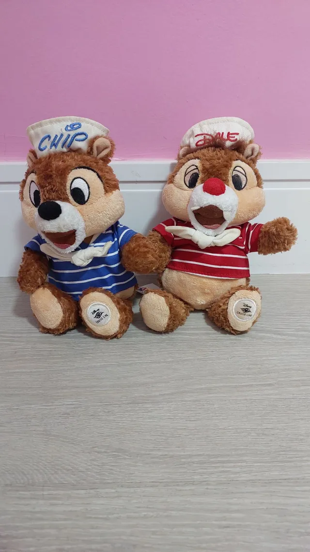 Pelucia Disney Original Tico E Teco, Comprar Moda Infantil