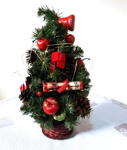 Em promoção! 20/30cm Mini árvore De Natal Pequena árvore De Natal,  Decorações De Natal Para A Casa Do Ambiente De Trabalho Ornamentos