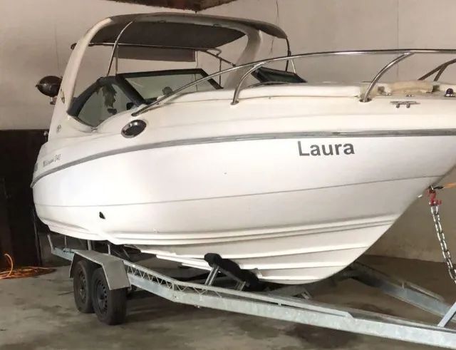 Millenium 240 2013 24 pés Motor Popa Optimax 150HP - Foto 3