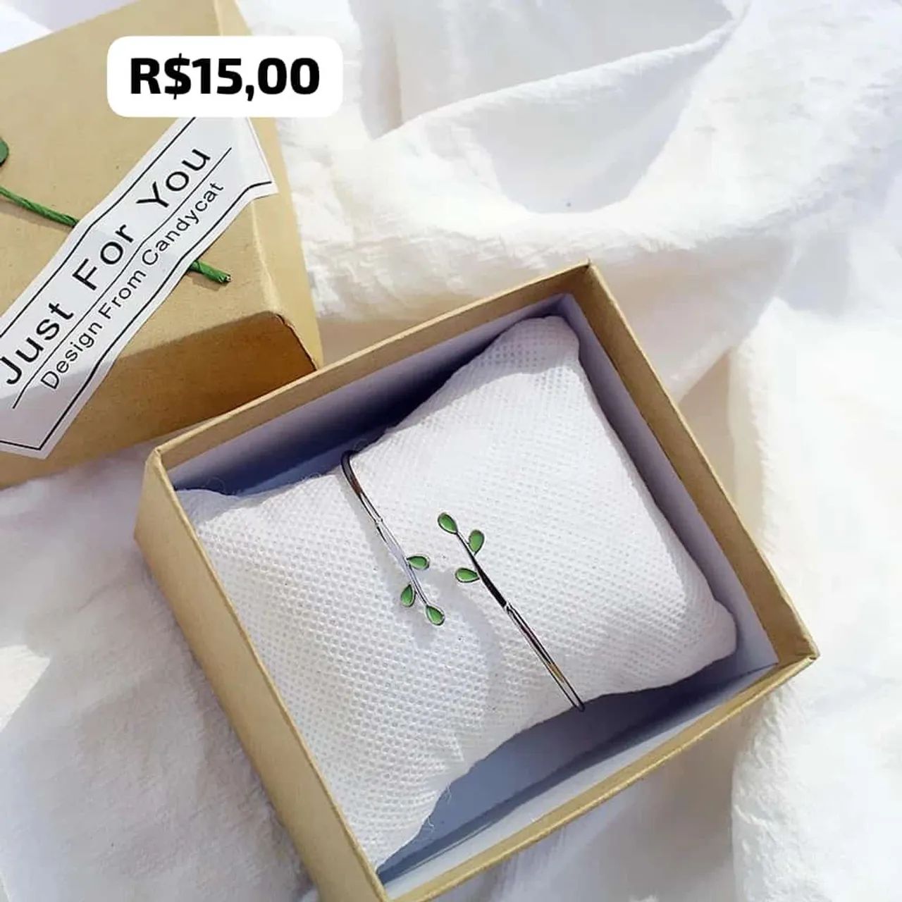 Pulseira feminina linda maravilhosa e delicada