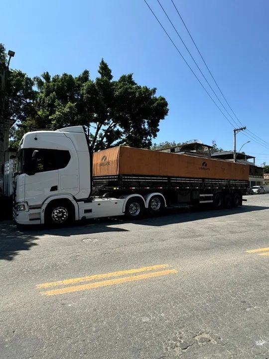 Scania R450 6x2 2021 e Carreta Librelato - Foto 3