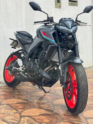 Parabrezza Moto Per Yamaha MT-03/MT25 2020-2023 - Visiera Antivento Light Smoke, Schermo Cupolino