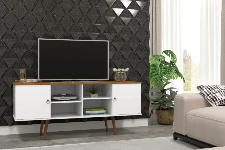 Rack ES Estilo Retrô Para TV Até 65'' 1.60m ! Frete + Montagem Grátis.
