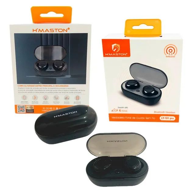 FONE de ouvido sem  fio Bluetooth ORIGINAL H'MASTON LY-101 PRO - Foto 3
