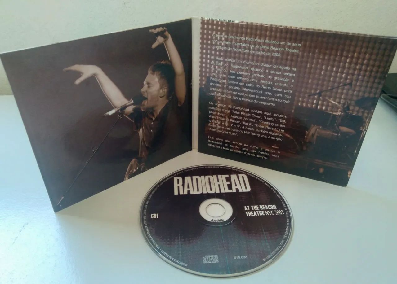 CD Radiohead - Live at the Beacon Theatre NYC 2003 (Bootleg) - CDs  