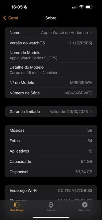 Apple Watch Series 9 45mm  - Foto 5