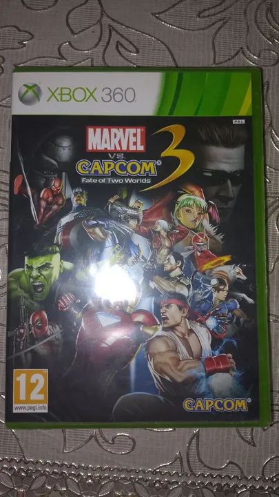 Jogo Marvel vs Capcom 3 Xbox 360 original novo 